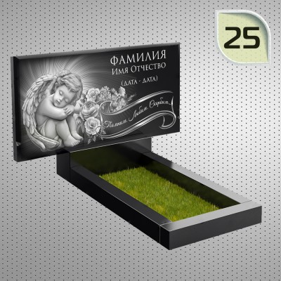 Памятник гранитный 1 размер 60x40x5;
