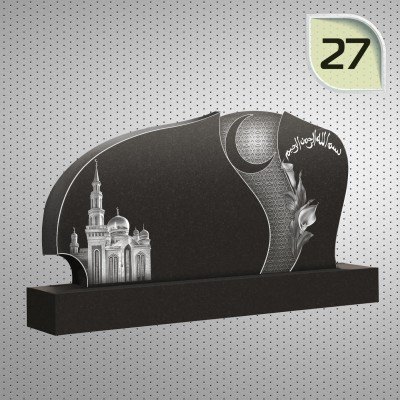 Памятник гранитный 1 размер 60x40x5;