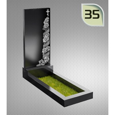 Памятник гранитный 1 размер 60x40x5;