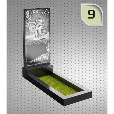 Памятник гранитный 1 размер 60x40x5;