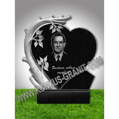 Памятник гранитный 1 размер 60x40x5;