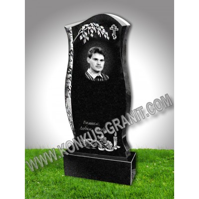 Памятник гранитный 1 размер 60x40x5;