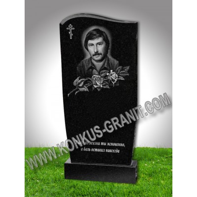 Памятник гранитный 1 размер 60x40x5;