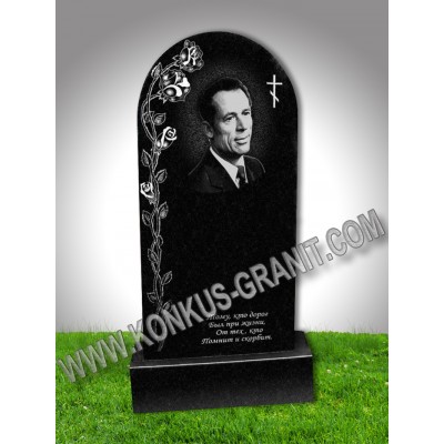 Памятник гранитный 1 размер 60x40x5;