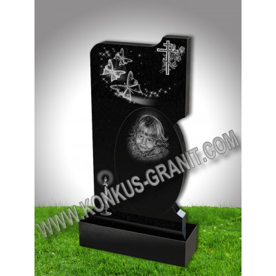 Памятник гранитный 1 размер 60x40x5;