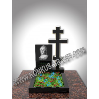 Памятник гранитный 1 размер 60x40x5;