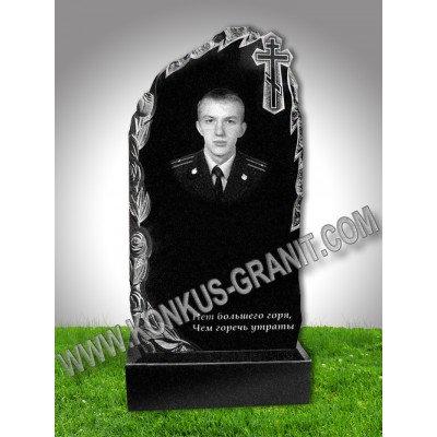 Памятник гранитный 1 размер 60x40x5;