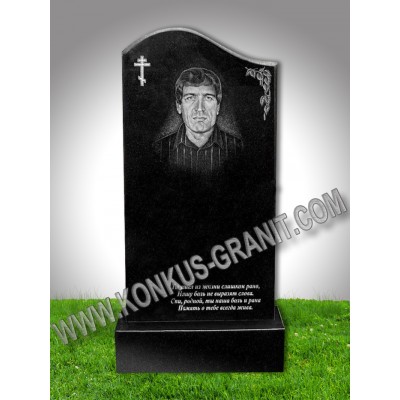 Памятник гранитный 1 размер 60x40x5;
